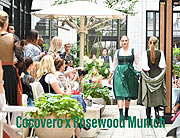 „Catwalk & Champagne“: Lets'Dance-Star Lulu Lewe, Viviane Geppert, Esther Sedlaczek, Dagmar Wöhrl etc bei der Trachten-Party von CocoVero im Münchner Rosewood Hotel  Foto: BrauerPhotos / G.Nitschke